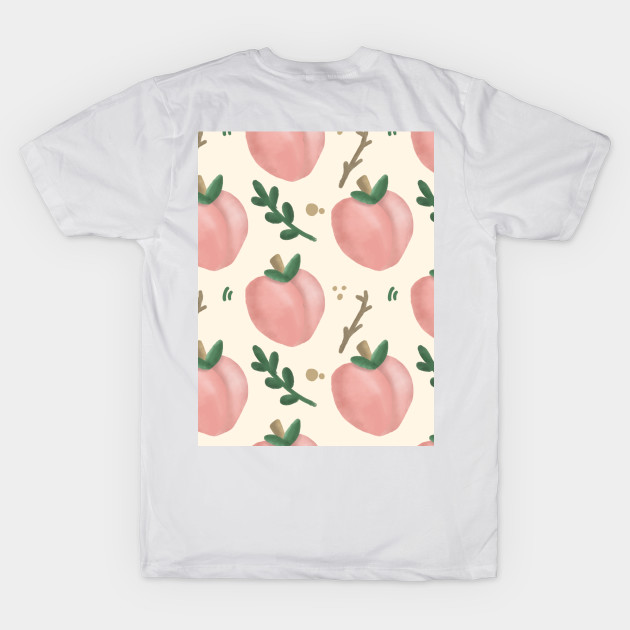 Peaches Seamless Pattern by whicha12